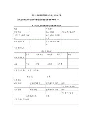 高频直缝焊接操作技能考核检验记录.docx