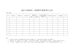 线上一流课程申报书.docx
