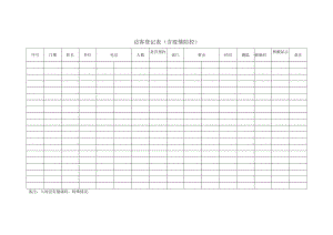 访客登记表（含疫情防控登记）.docx