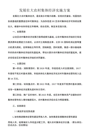 发展壮大农村集体经济实施方案.docx