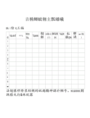 吉林省创业孵化基地主要业绩统计表.docx