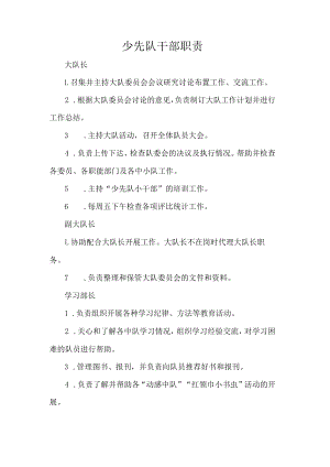 少先队干部职责.docx