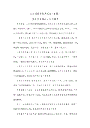 (5篇)安全质量事故大反思.docx