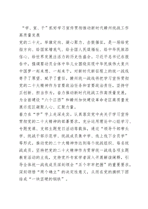 20d心得体会（统战部长）.docx