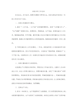 班组终工作总结.docx