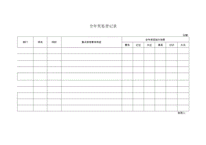 全年奖惩登记表.docx