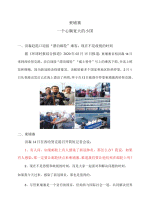 一个心胸宽大的小国.docx