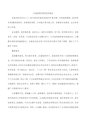 外地挂职述职述责报告.docx