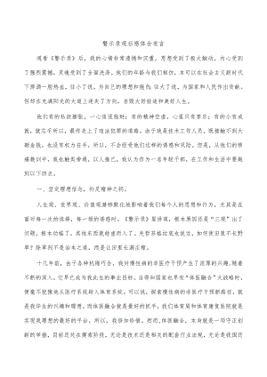 警示录观后感体会发言.docx
