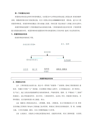2022工程《质量保证体系》《质量监督方案》.docx