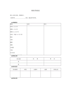 绩效考核表.docx