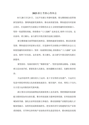 2023浙江考察心得体会.docx