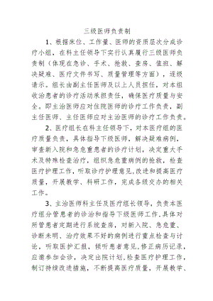 三级医师负责制.docx