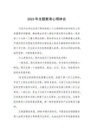 四篇护士党员2023年主题教育的心得体会.docx