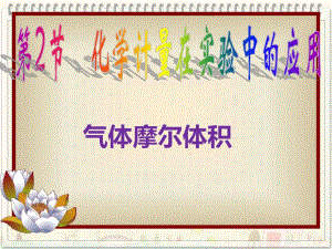 气体摩尔体积99.ppt