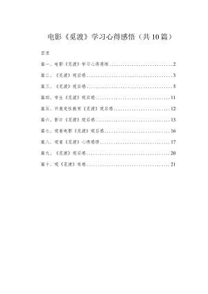 电影《觅渡》学习心得感悟（共10篇）.docx