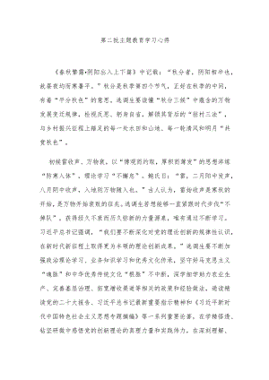 第二批主题教育学习心得3篇.docx