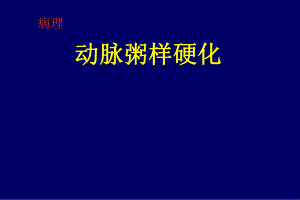 病理动脉粥样硬化.ppt