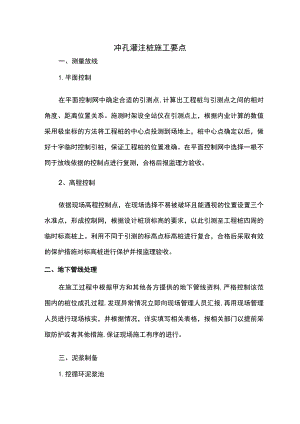 冲孔灌注桩施工要点.docx