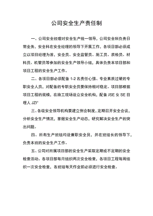公司安全生产责任制.docx
