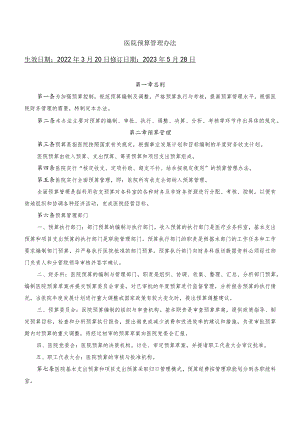 医院预算管理办法.docx