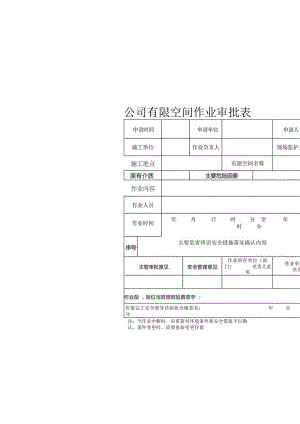 有限空间安全作业证.docx