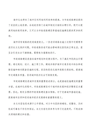 市政道路建设基本原则分析.docx