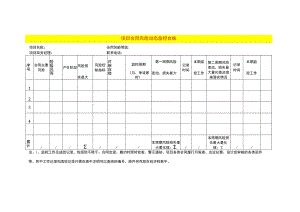 工程项目合同台帐模板.docx