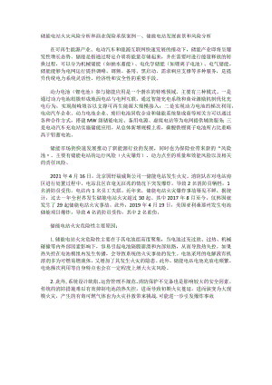 储能电站风险分析解析和商业保险承保案例.docx