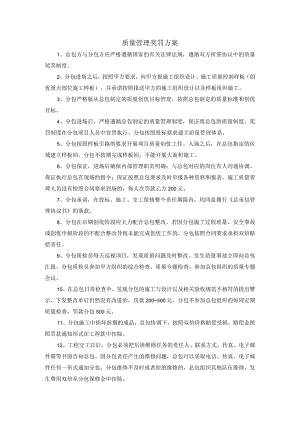 质量管理奖罚方案.docx