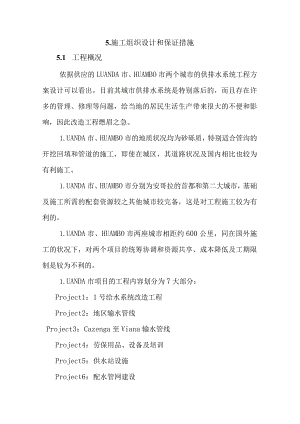 国外水厂给排水管道具体施工方案.docx
