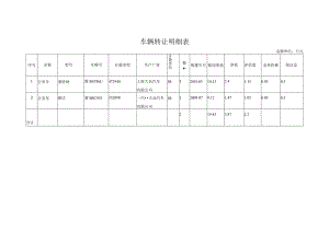车辆转让明细表.docx