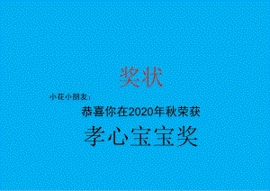 幼儿园孝心宝宝奖状4.docx