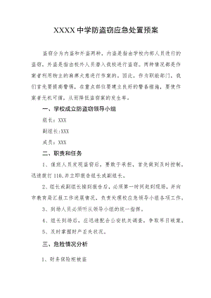 学防盗窃应急处置预案.docx