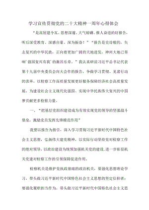 2023年税务局学习贯彻《党的二十大精神》一周年个人心得体会（4份）.docx