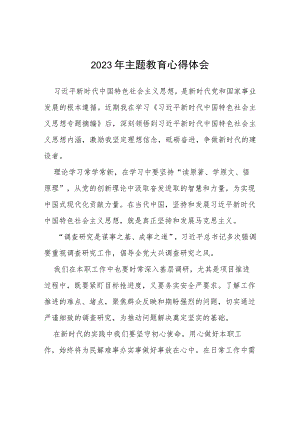 2023年第二批主题教育心得体会有感发言(十二篇).docx