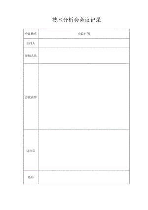技术分析会会议记录.docx