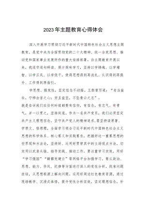 (六篇)2023年企业党支部开展主题教育心得体会.docx