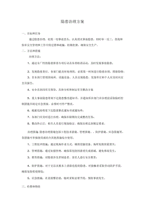 隐患治理方案.docx