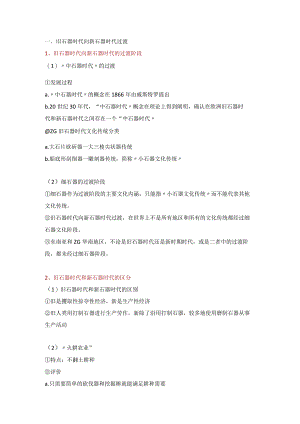 考古学史必读复习材料 .docx
