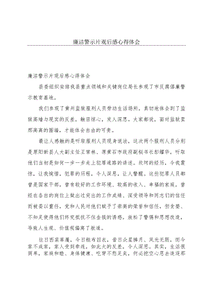 廉洁警示片观后感心得体会.docx