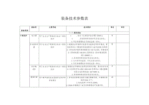 装备技术参数表.docx