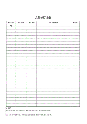 仓库管理规定.docx