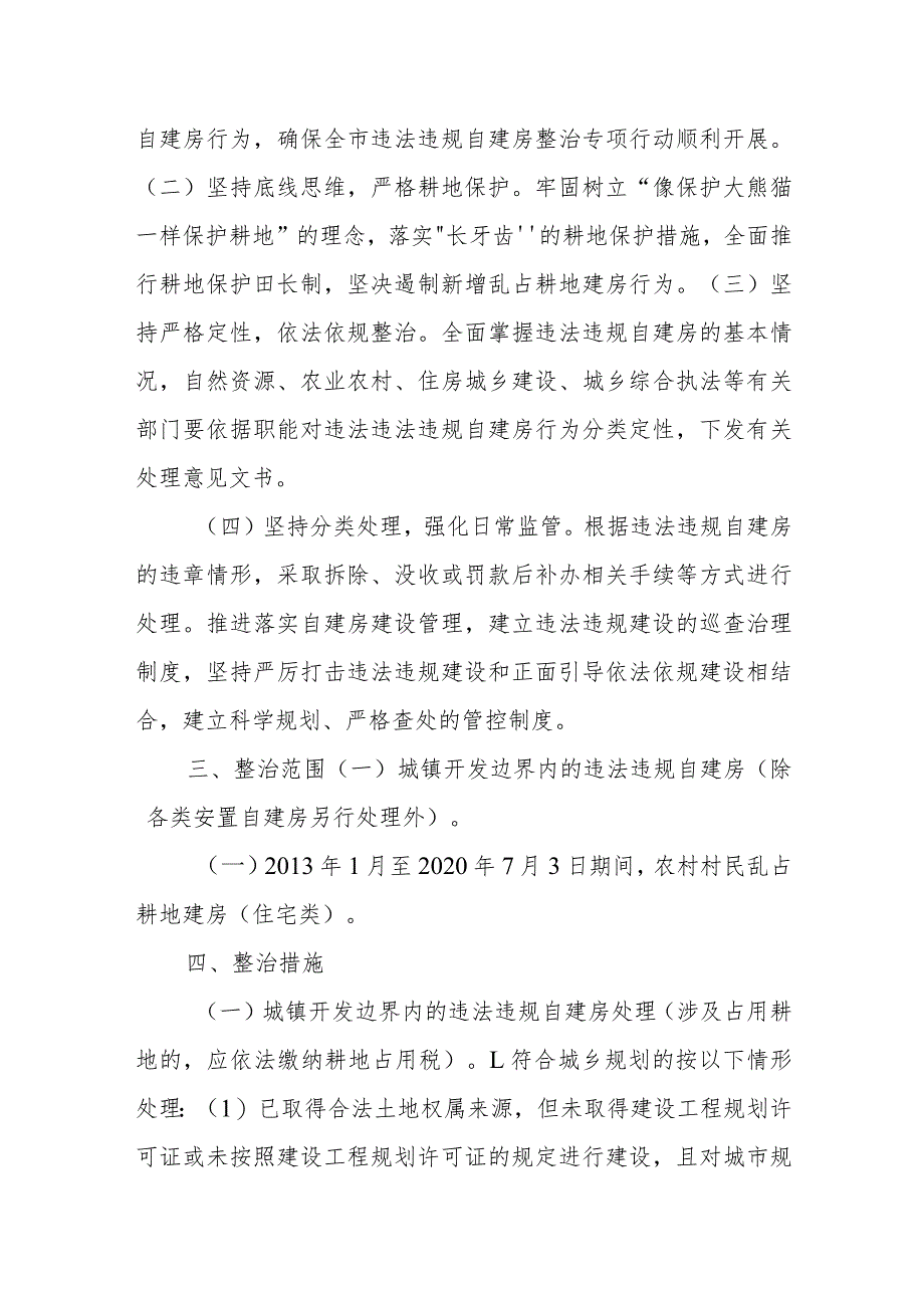 2023年开展违法违规自建房整治专项行动实施方案.docx_第2页