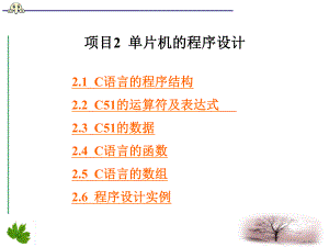 单片机的程序设计.ppt