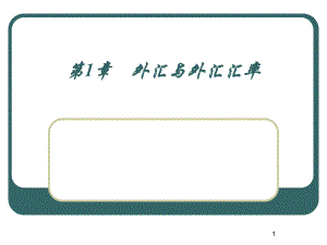 第1章外汇与外汇汇率.ppt