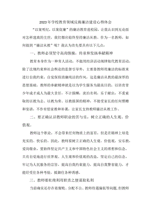 2023年学校开展党风廉洁建设博士生导师个人心得体会 （4份） .docx