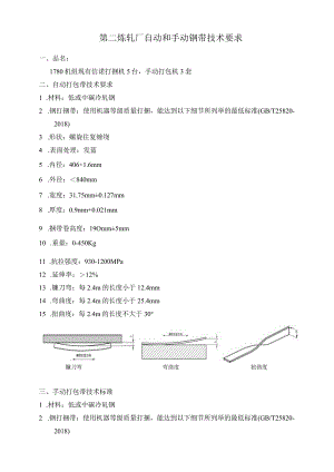 第二炼轧厂自动和手动钢带技术要求.docx