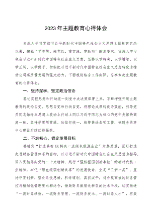 2023年公司董事长关于主题教育的心得体会9篇.docx