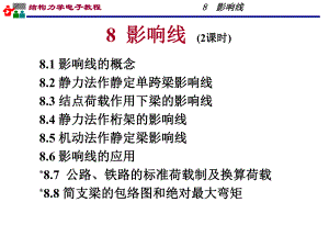 影响线习题.ppt